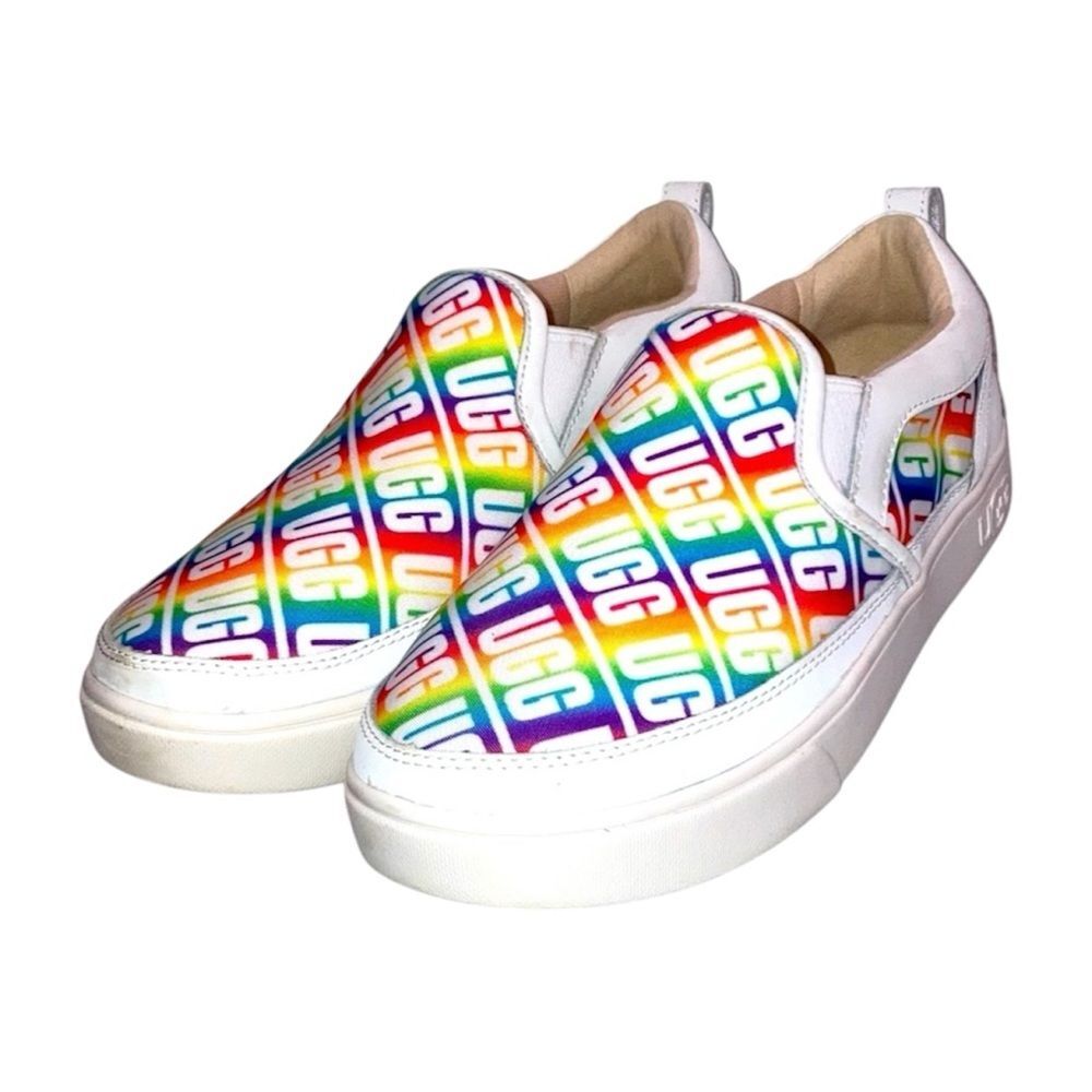 UGG Women’s Jassy Rainbow Slip-On Sneakers | Size 6